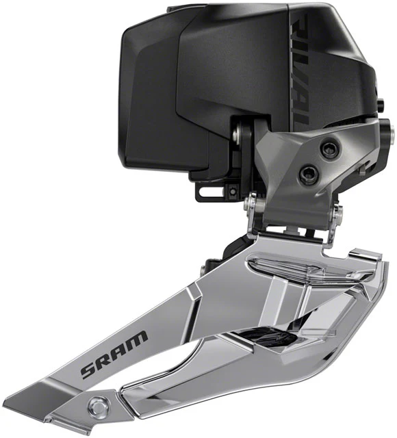 SRAM Rival eTap AXS Front Derailleur - 2x12-Speed, Braze-on, Black, D1 - Image 2