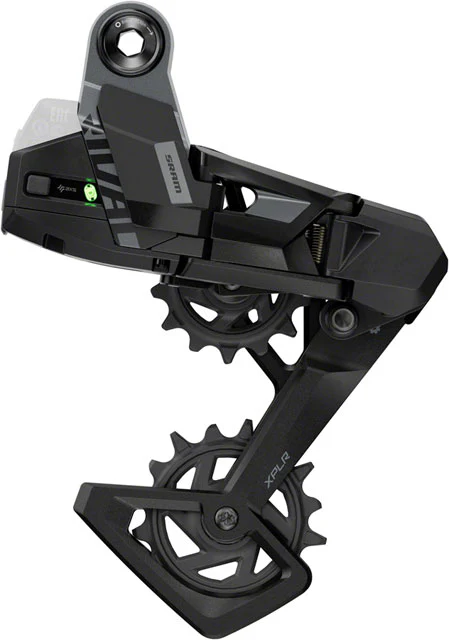 SRAM Rival XPLR AXS Rear Derailleur - For Rival XPLR 1x, 13-Speed, 46t Max, UDH Hangerless, (Battery Not Included), Black/Silver, E1 - Image 2