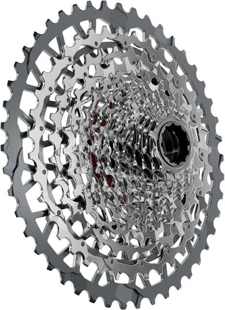 SRAM Rival XPLR XG-1351 Cassette - 13-Speed, 10-46t, For XDR Driver, Silver, E1 - Image 3