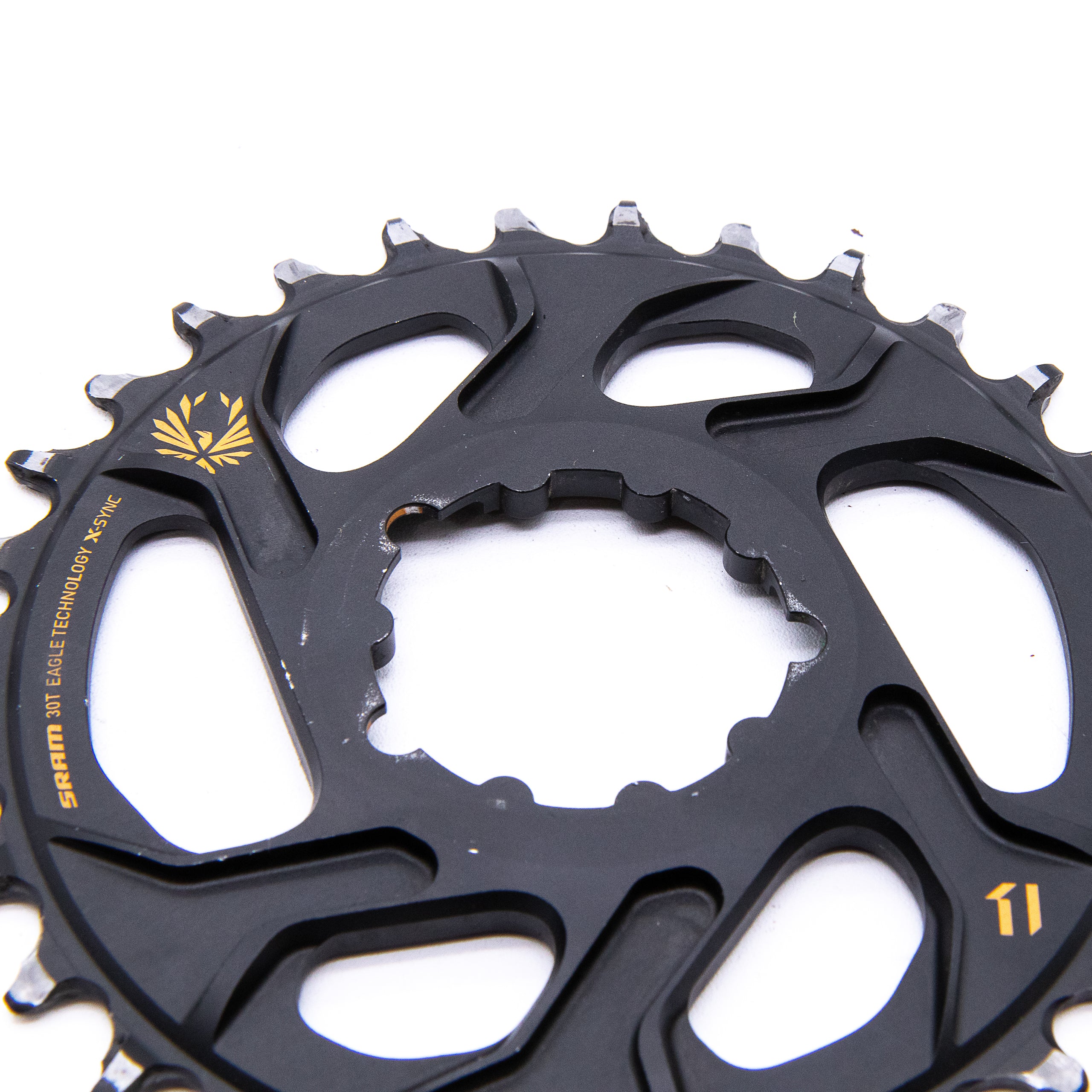SRAM X-Sync 2 Eagle Direct Mount Chainring (Black/Gold) 30T - Image 3