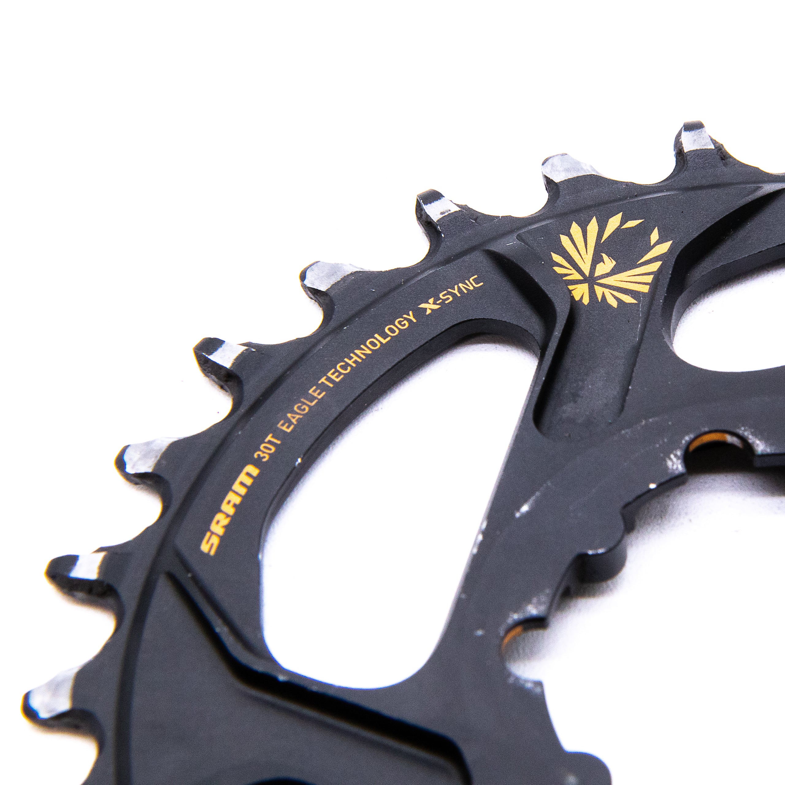SRAM X-Sync 2 Eagle Direct Mount Chainring (Black/Gold) 30T - Image 4