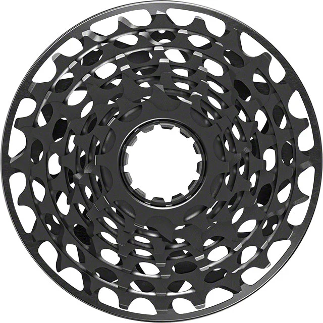 SRAM XG-795 DH Cassette - 7 Speed, 10-24t, Black, For XD Driver Body - Image 2