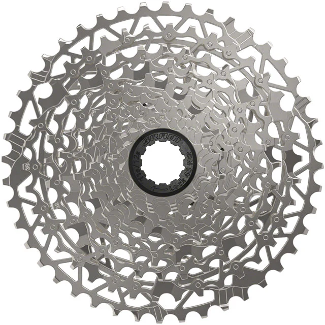 SRAM XPLR PG-1231 Cassette - 12-Speed, HG Driver Body, 11-44t, Silver, D1