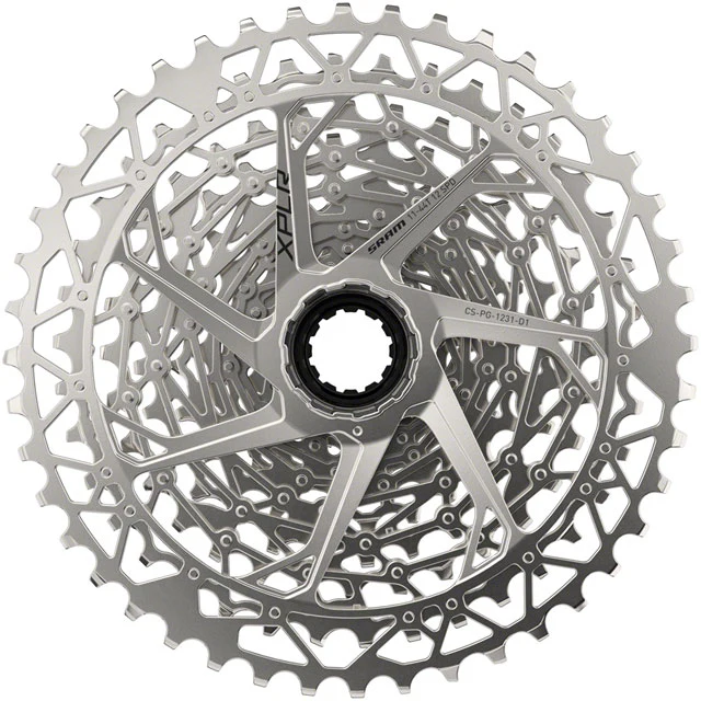 SRAM XPLR PG-1231 Cassette - 12-Speed, HG Driver Body, 11-44t, Silver, D1 - Image 4