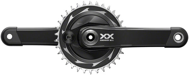 SRAM XX SL T-Type Eagle Transmission Power Meter Group - Crankset, 34t Chainring, AXS POD Controller, 10-52t Cassette, Rear Derailleur, Chain - Image 2