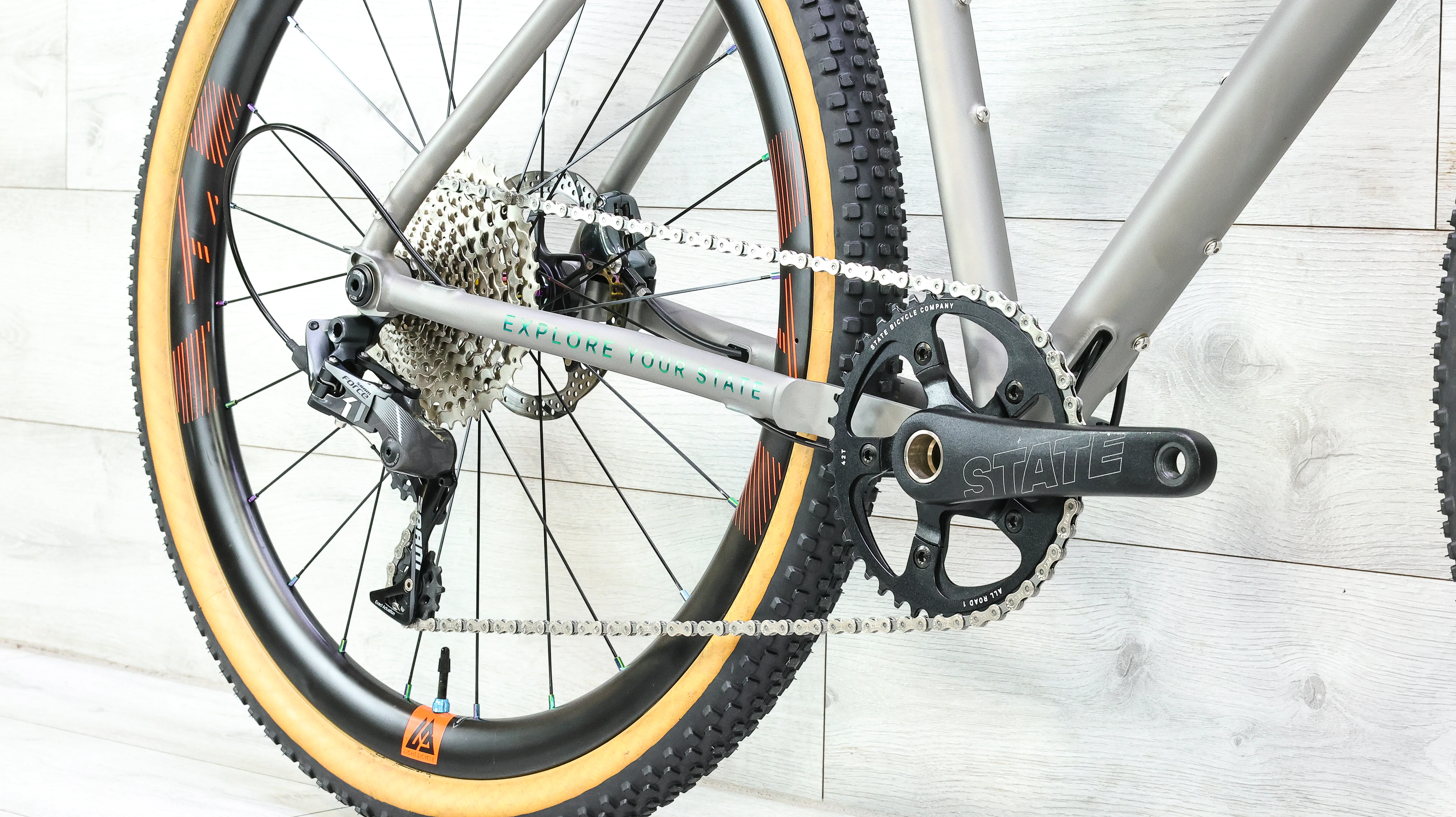State Bicycle Co. All-Road Titanium Gravel Bike - 2025, Small - Image 6