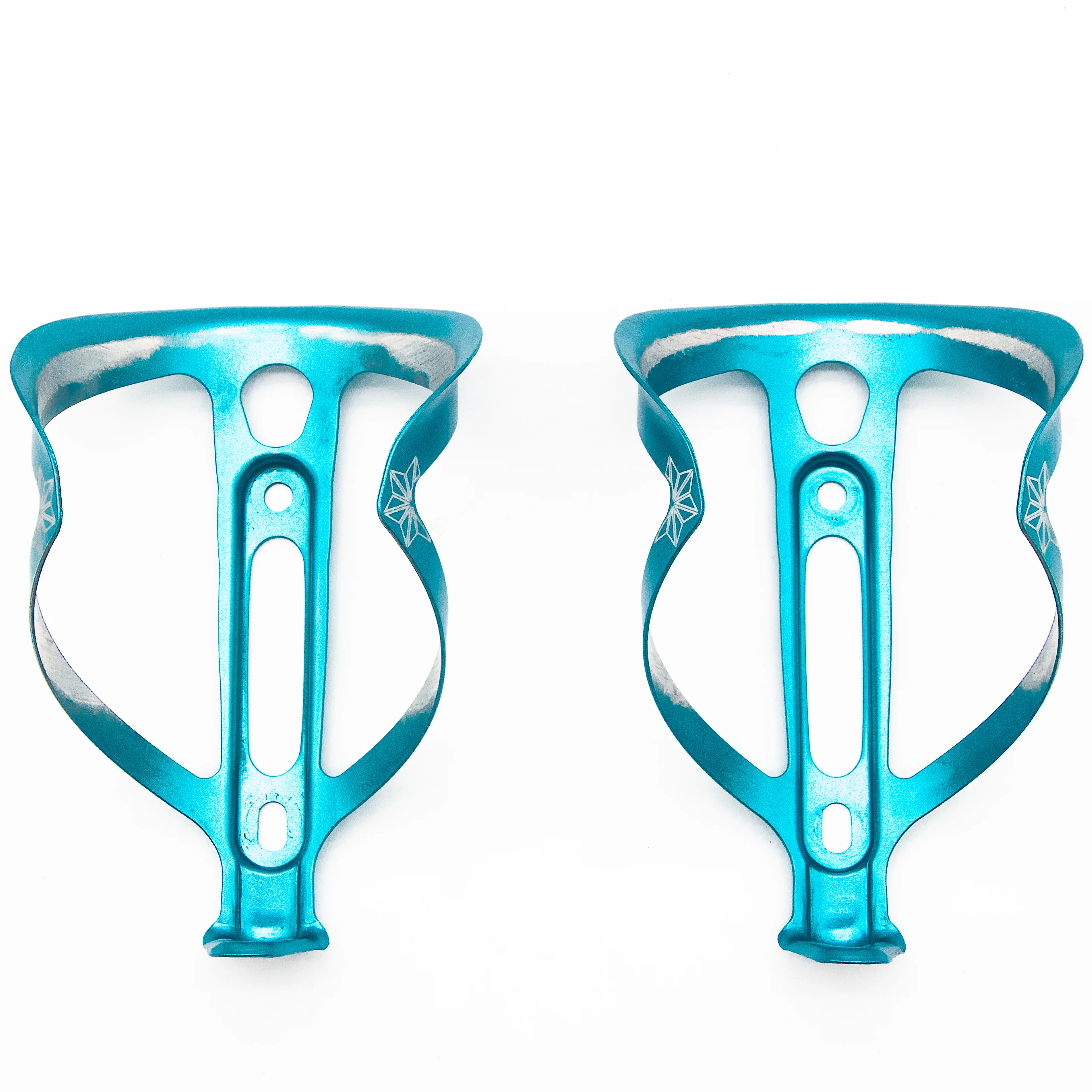 Supacaz Fly Cage Ano Bottle Cages Blue Pair 35g - Image 4