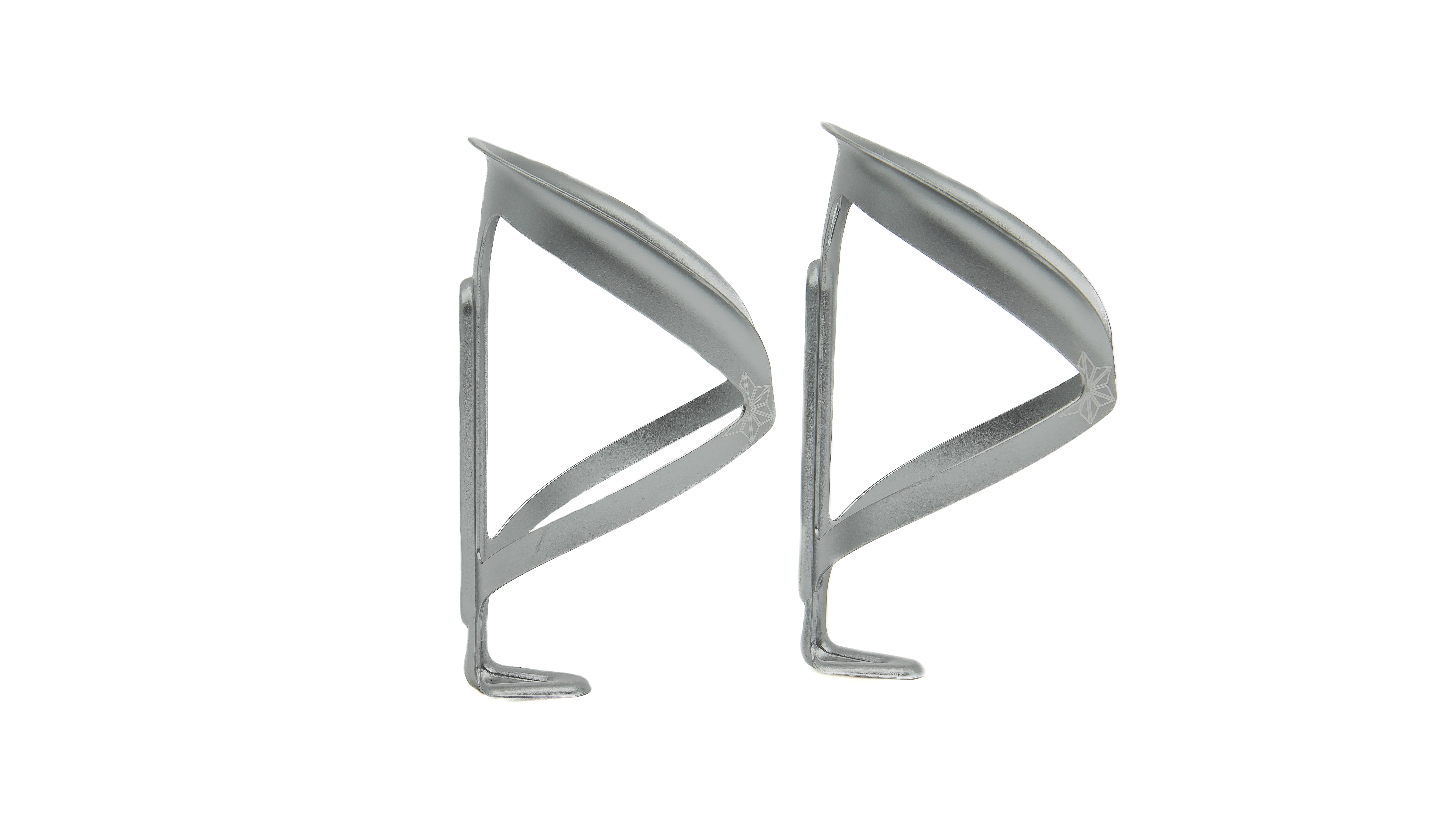 Supacaz Fly Cage Ano Gun Metal Bottle Cage Pair 35g - Image 3