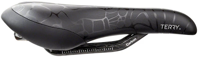Terry Butterfly Carbon Saddle - Carbon, Black, Women's - Image 4