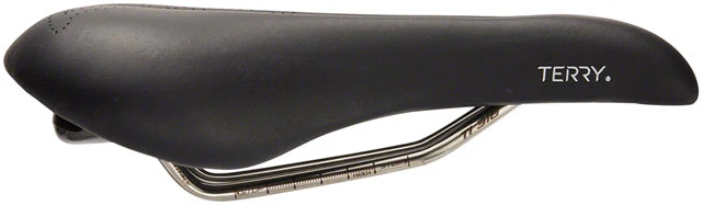 Terry Butterfly Ti Gel+ Saddle - Titanium, Black, Women's - Image 2