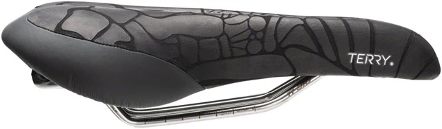 Terry Butterfly Ti Saddle - Titanium, Black, Women's - Image 2