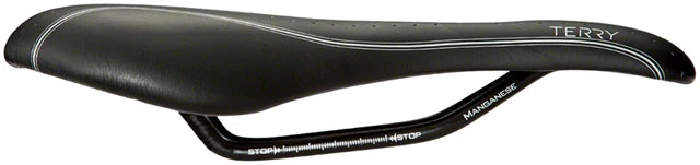 Terry FLX Gel Saddle - Manganese, Black, Women's - Image 2