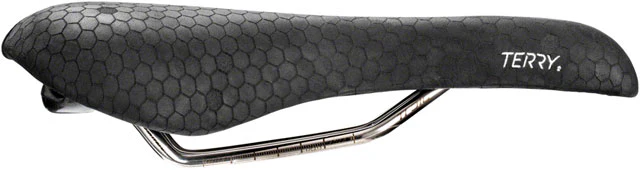 Terry Fly Ti Saddle - Titanium, Black, Men's - Image 2