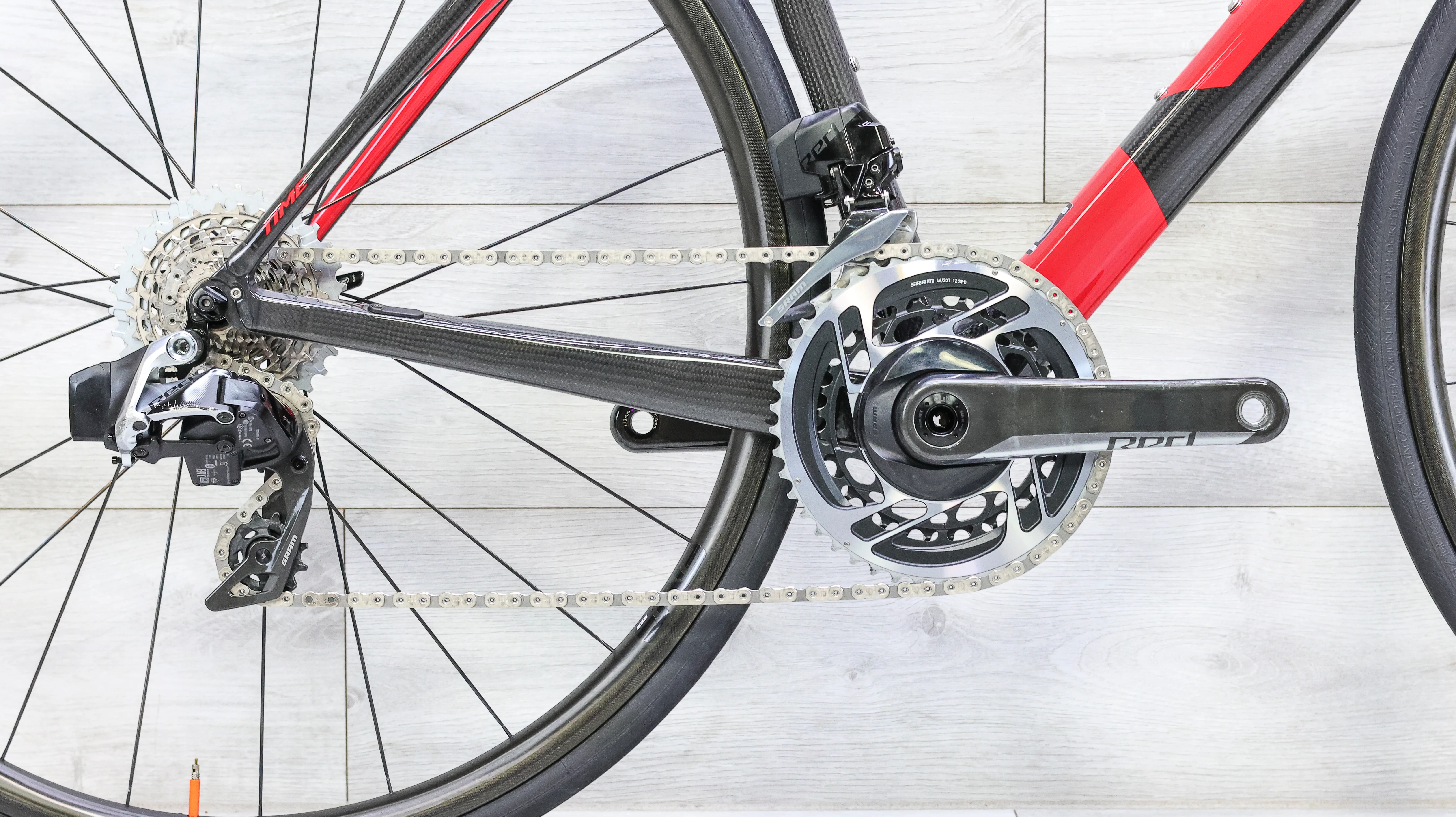 Time Alpe D'huez 01 Red eTap AXS Road Bike - 2019, X-Small - Image 5