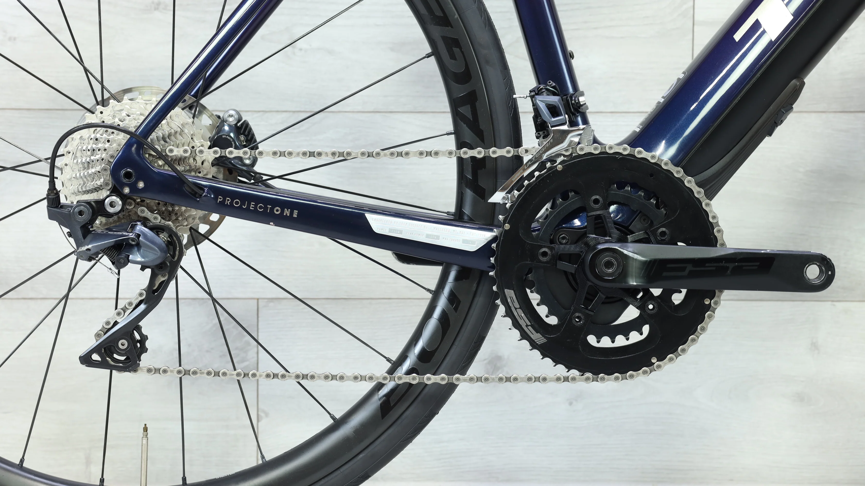 Trek Domane + LT Project One Road E-Bike - 2020, 56cm - Image 4