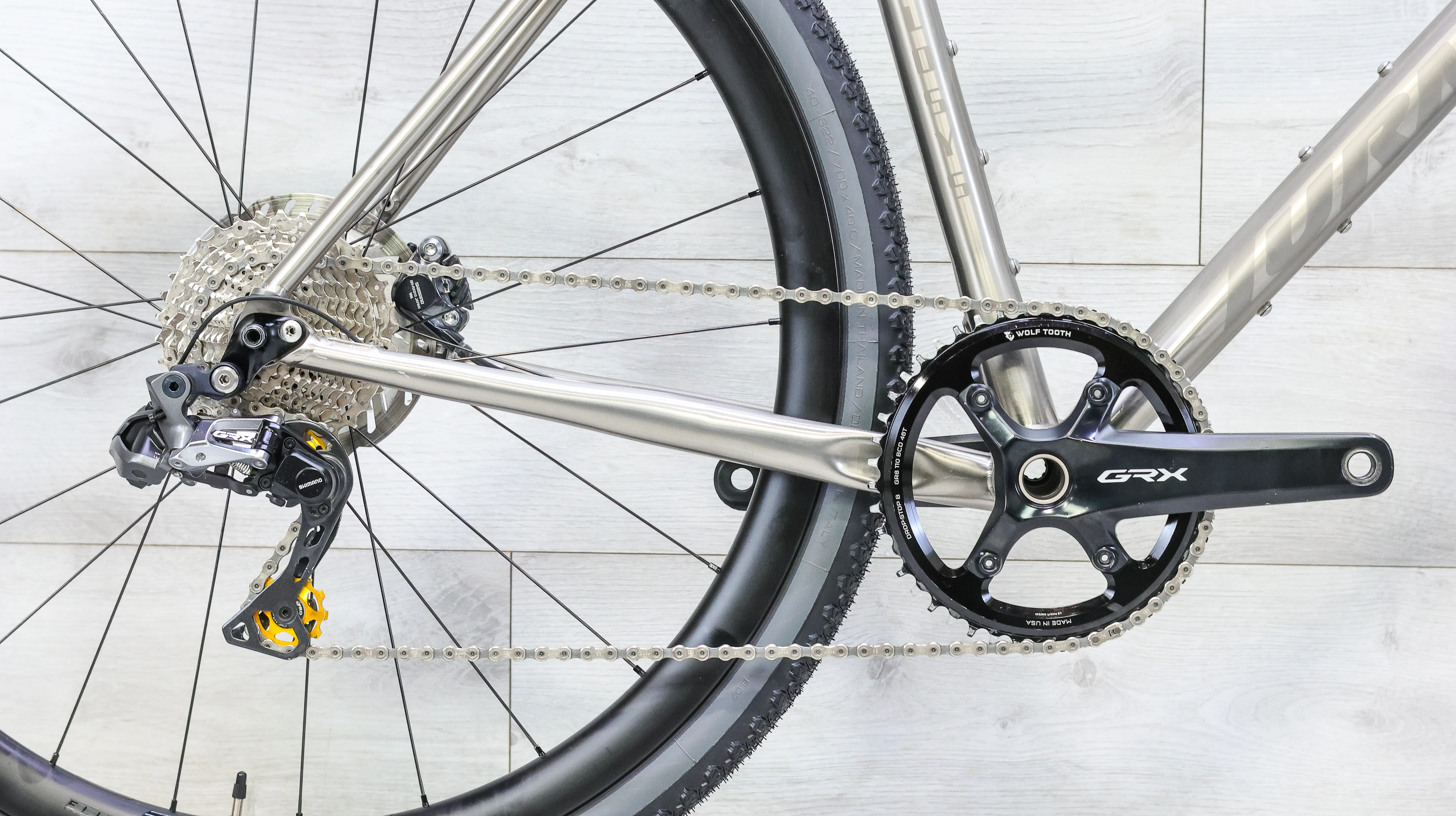Turner Cyclosys Ti GRX Di2 Titanium Gravel Bike - 2022, Large - Image 5