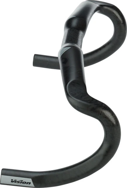 Vision Metron 4D Drop Handlebar - Carbon, 31.8mm, Black