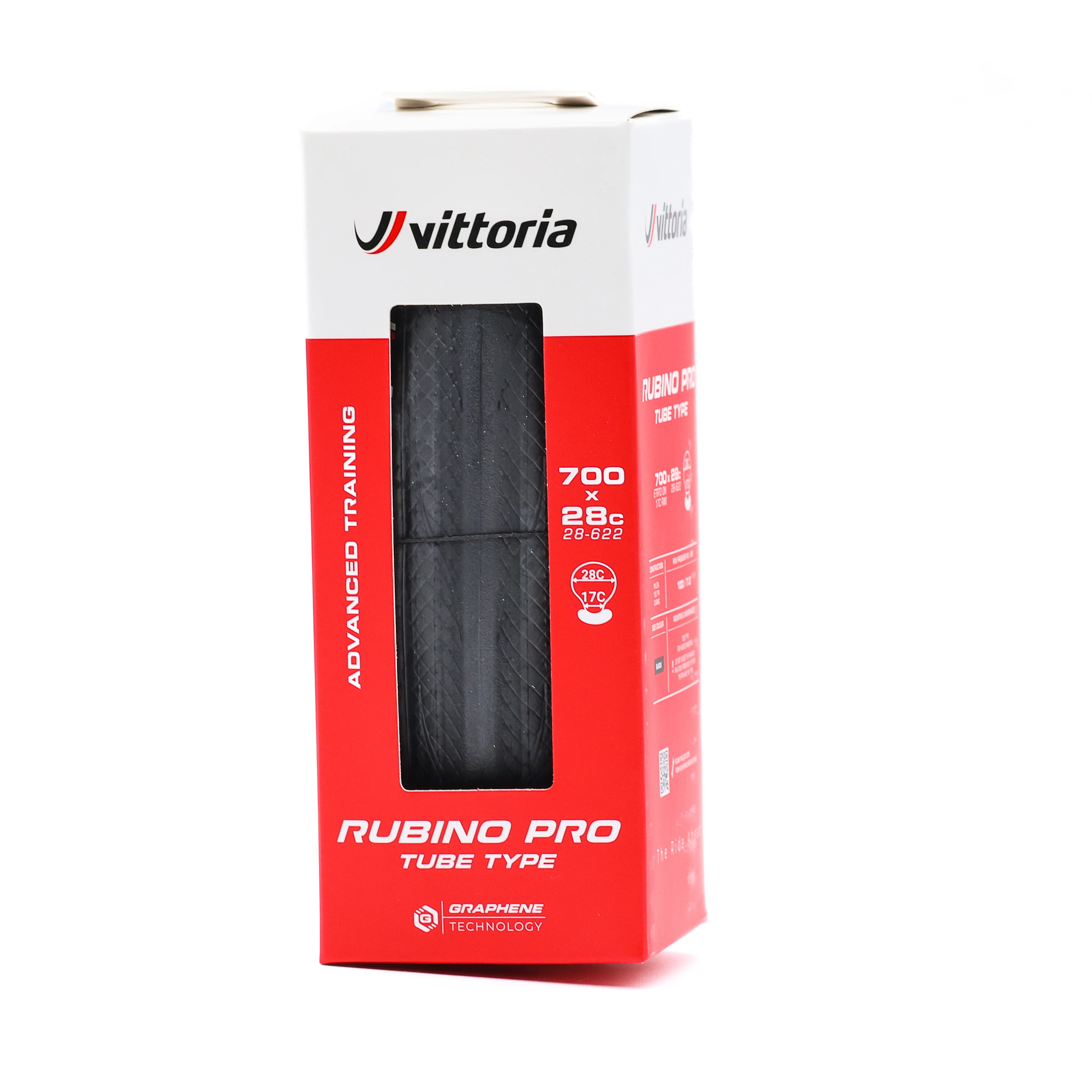 Vittoria Rubino Pro IV Tube Type G2.0 700c Tube Road Tire 150TPI Black - Image 3