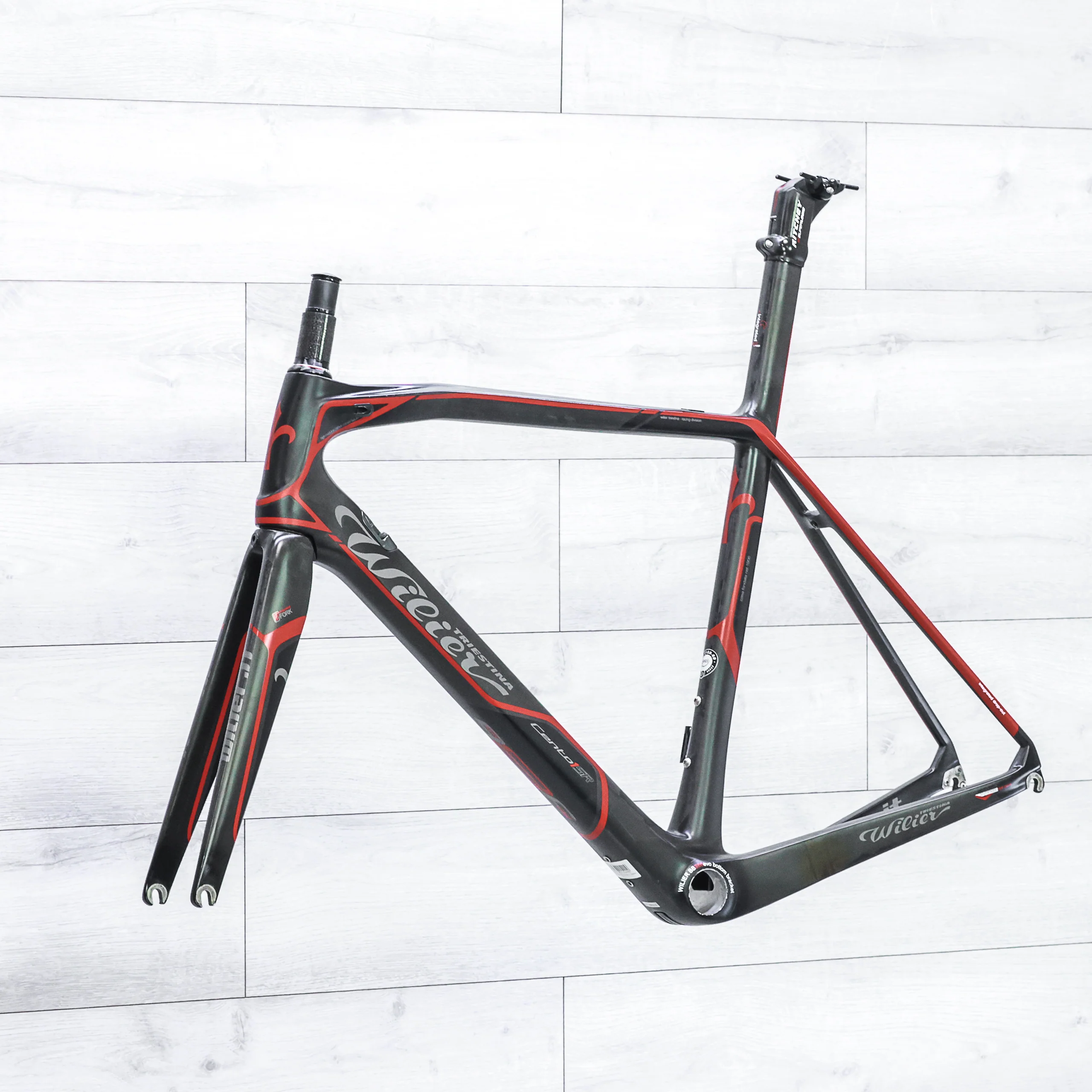 Wilier Triestina Cento1SR Carbon Road Bike Frameset - 2013, Large - Image 4