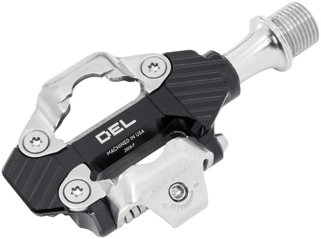 Wolf Tooth DEL Gravel Race Clipless Pedals - Single Sided Clipless, Alloy, 9/16", Pair, Shimano SPD - Image 2