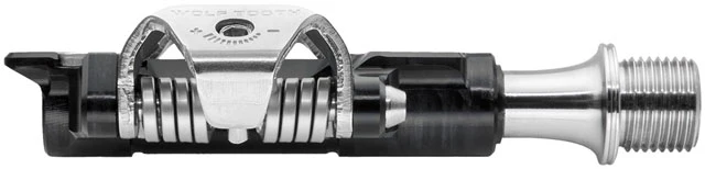 Wolf Tooth DEL Gravel Race Clipless Pedals - Single Sided Clipless, Alloy, 9/16", Pair, Shimano SPD - Image 3