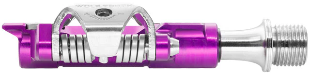 Wolf Tooth DEL Gravel Race Clipless Pedals - Single Sided Clipless, Alloy, 9/16", Pair, Shimano SPD - Image 9