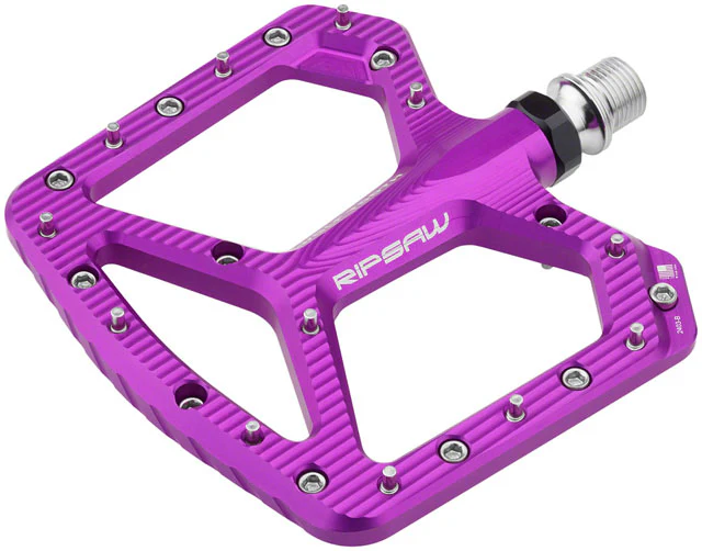 Wolf Tooth Ripsaw Aluminum Pedals - Platform, Aluminum, 9/16", Black - Image 11