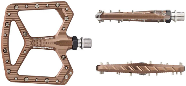 Wolf Tooth Ripsaw Aluminum Pedals - Platform, Aluminum, 9/16", Black - Image 15