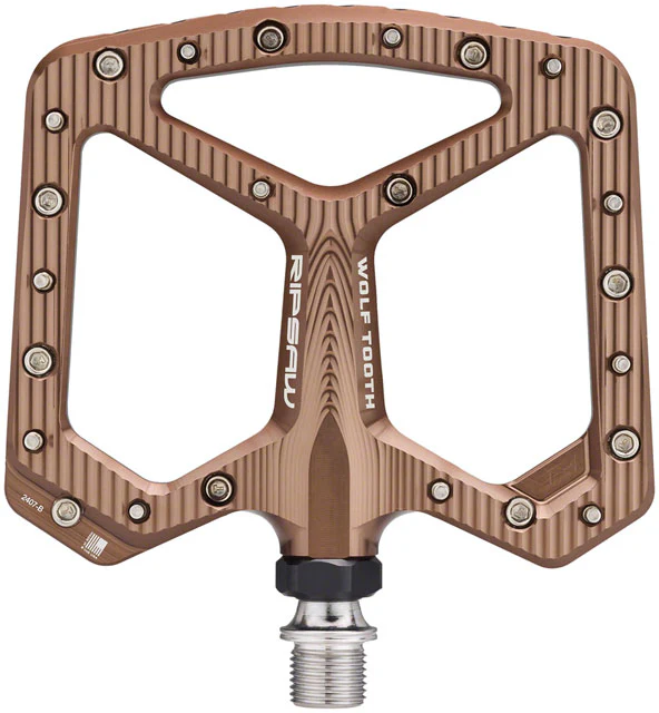 Wolf Tooth Ripsaw Aluminum Pedals - Platform, Aluminum, 9/16", Black - Image 19