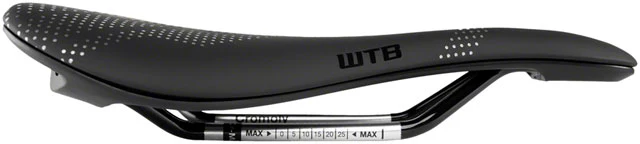 WTB Gravelier Saddle - Black, Chromoly - Image 2