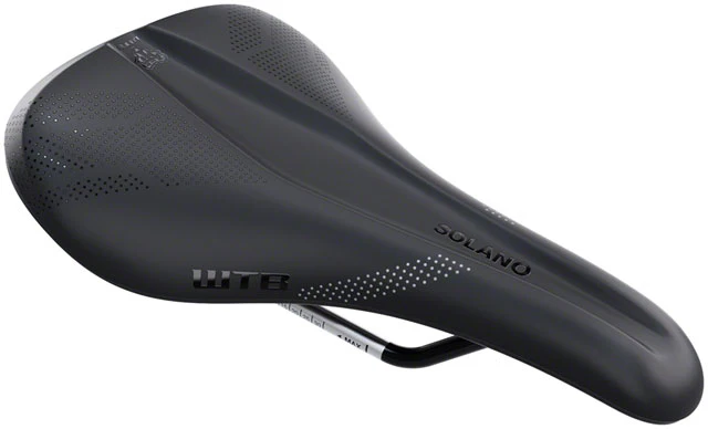 WTB Solano Saddle - Chromoly, Black, Fusion Form