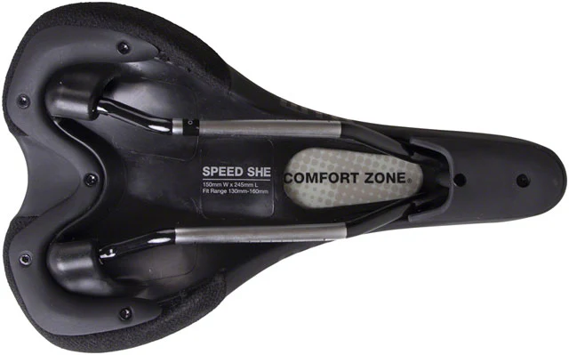 WTB Speed She Saddle - Chromoly, Black, Women's, 150 mm, Wide - Image 5