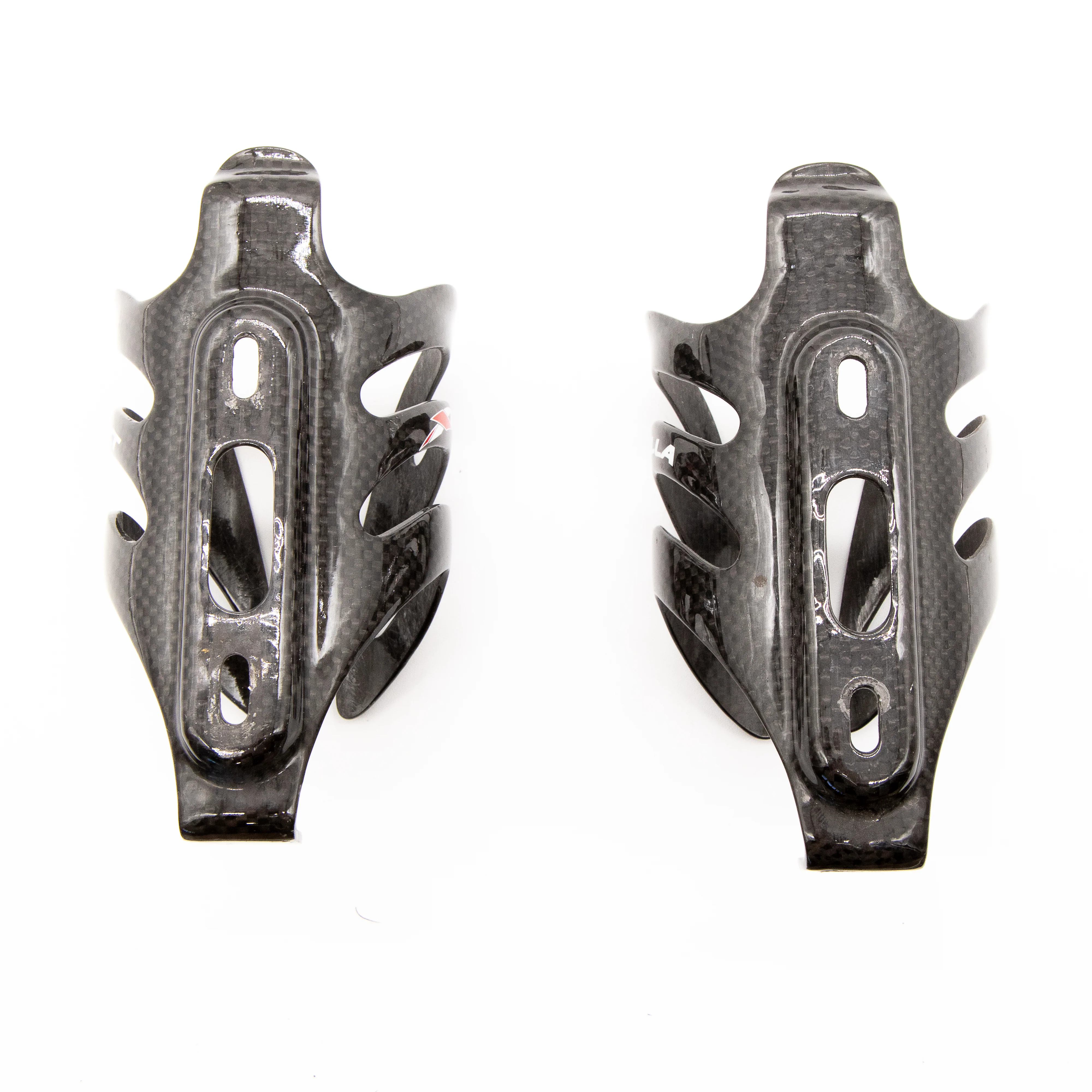XLAB Gorilla XT Carbon Cages Black Gloss Pair 91g - Image 3