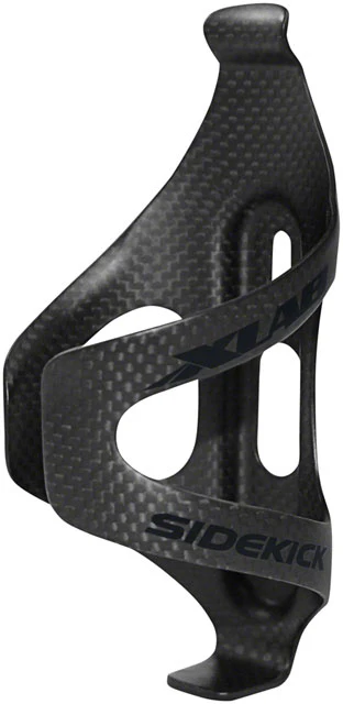 XLAB Sidekick Carbon Water Bottle Cage - Matte Black - Image 4