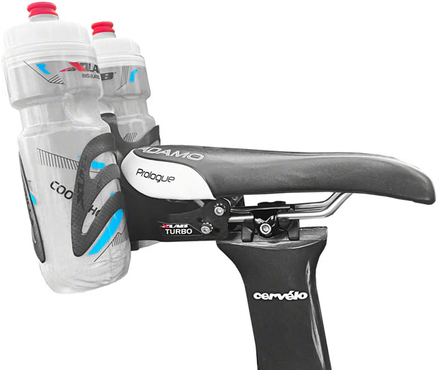 XLAB Turbo Wing w/Gorilla Matte Cages Saddle Mounted Dual Water Bottle Carrier System - Image 2