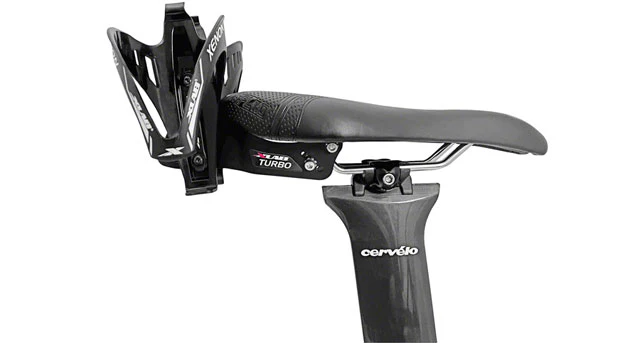 XLAB Turbo Wing w/ Xenon Cages Saddle Mounted Dual Water Bottle Carrier System - Image 2