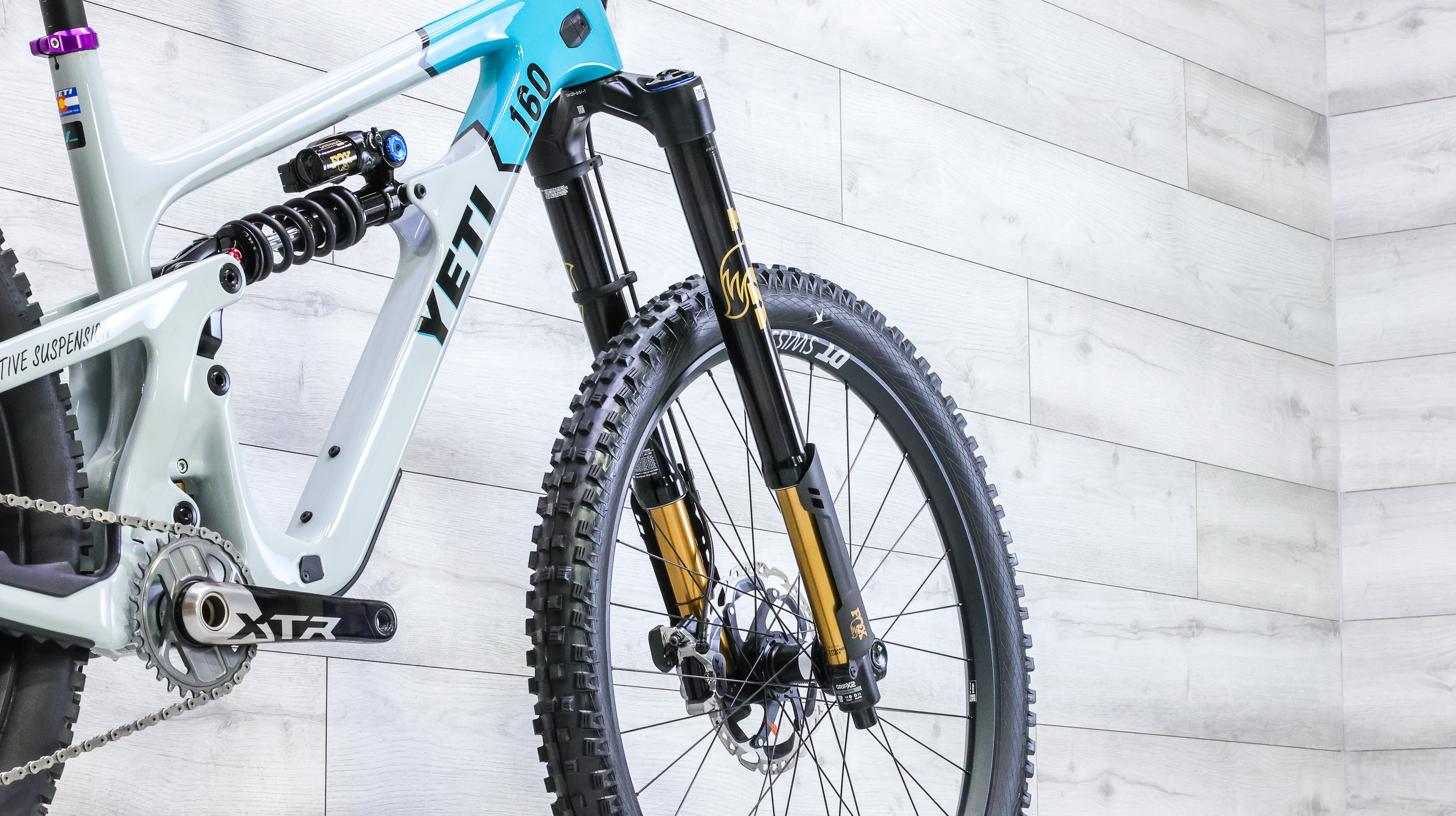Yeti SB160 Turq Series 40th Anniversary Team Edition Mountain Bike - 2025, Large - Image 20