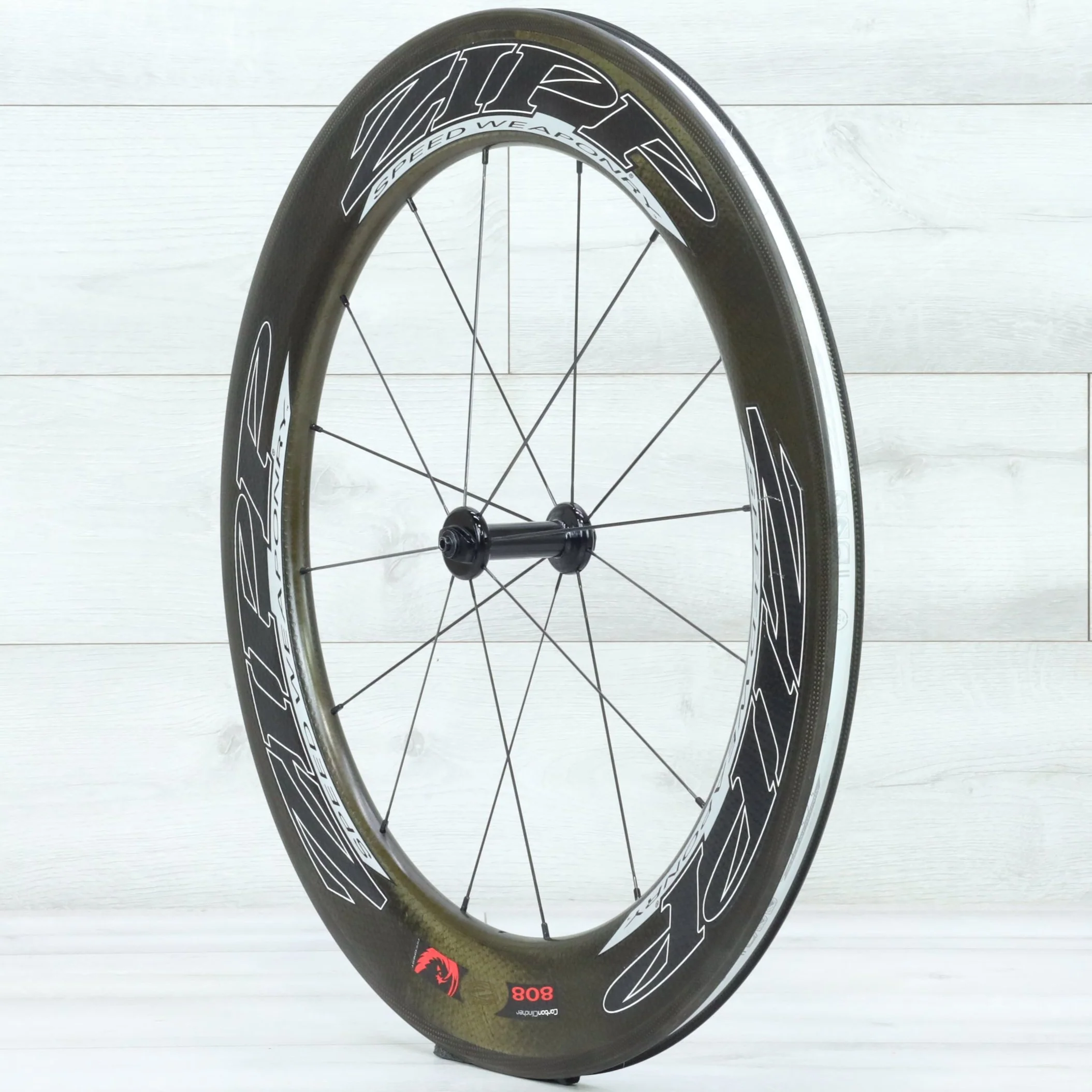 Zipp 808 Firecrest Carbon Clincher 11 Speed Rim Brake Road Bike Wheelset - Image 5