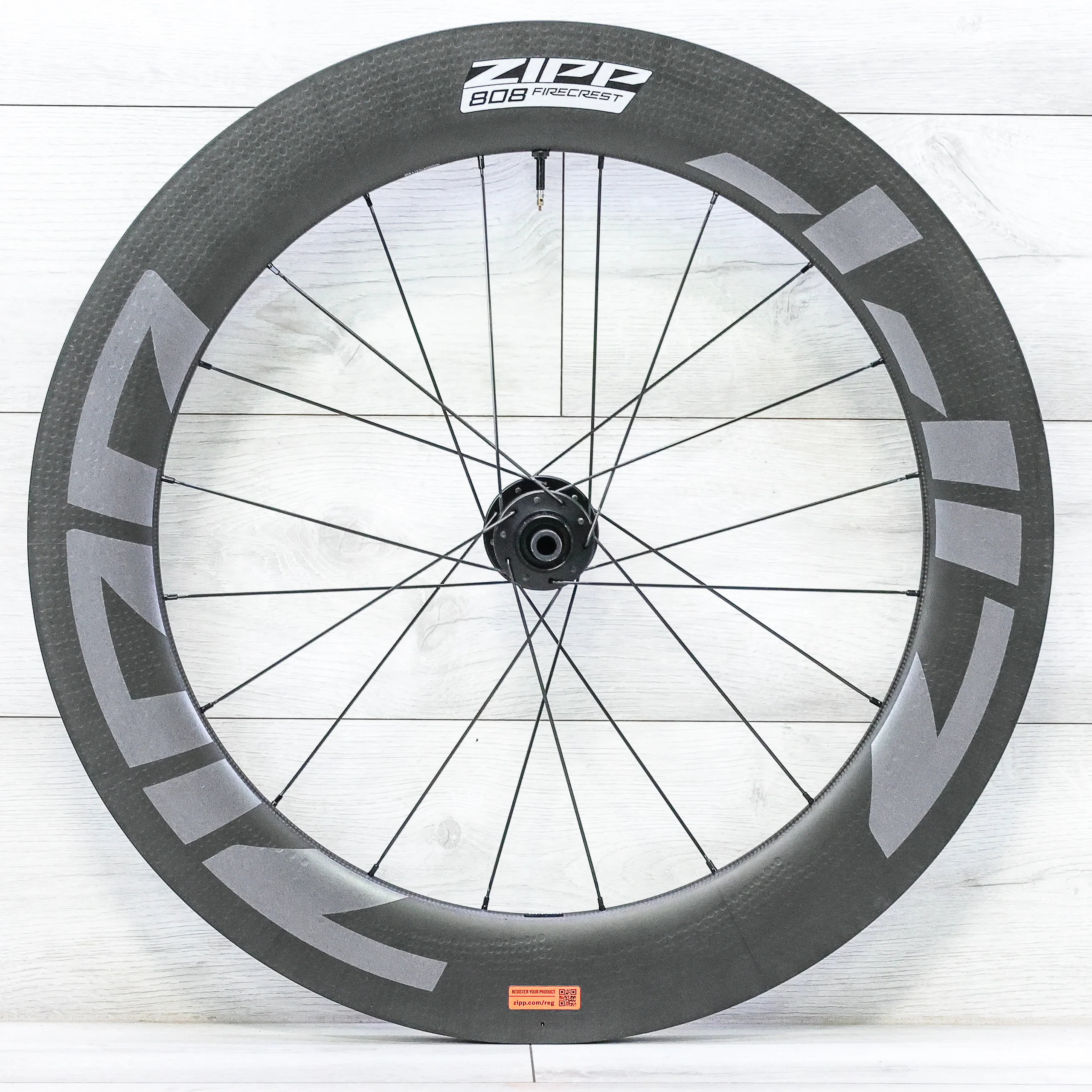 Zipp 808 Firecrest Carbon Disc Wheelset – 700c, Tubeless, Center Lock, SRAM XDR 12-Speed - Image 7